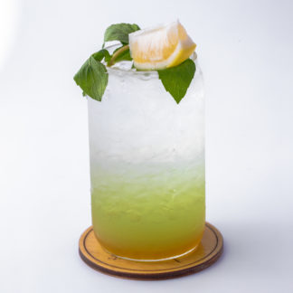 Green banana yuzi lemonade
