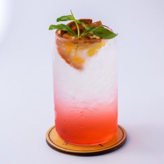 Watermelon rose lemonade